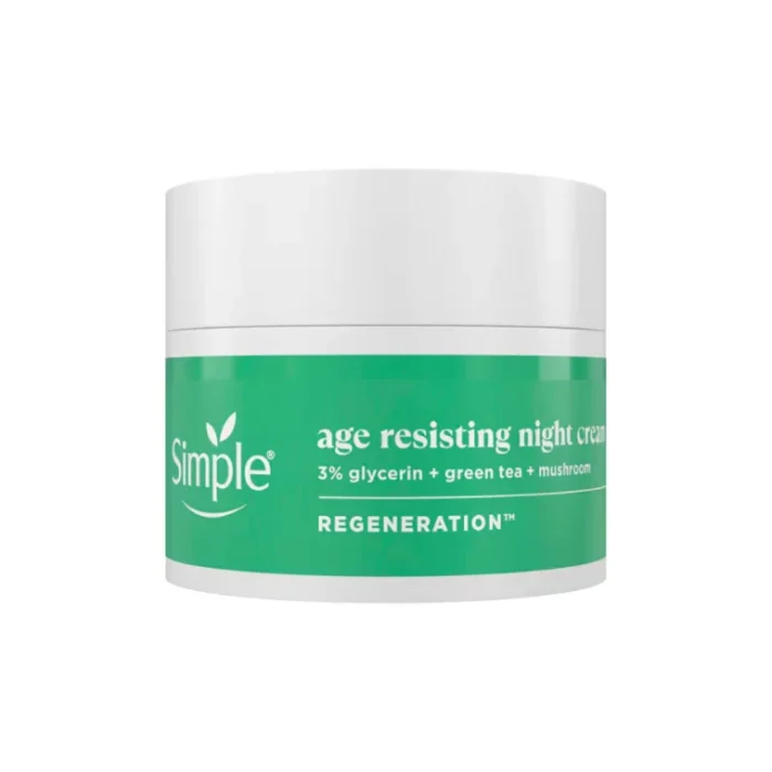 Simple-Age-Resisting-Night-Cream-with-Green-Tea