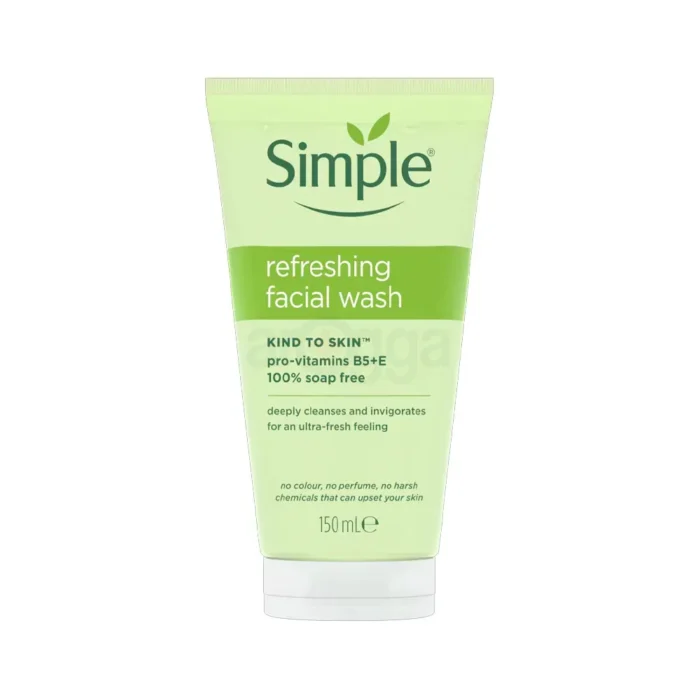 Simple Refreshing Facial Wash Gel for Oily Skin – 150ml - Image 1