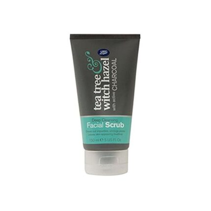 boots-tea-tree-charcoal-facial-scrub-150ml
