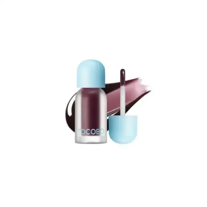 tocobo-plumping-lip-oil-black-cherry-glossy-lips