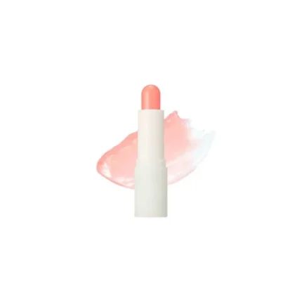 vegan-coral-tinted-lip-balm-with-shine